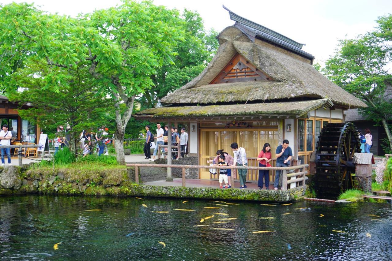 晴家 Guest House Fujikawaguchiko Exteriör bild