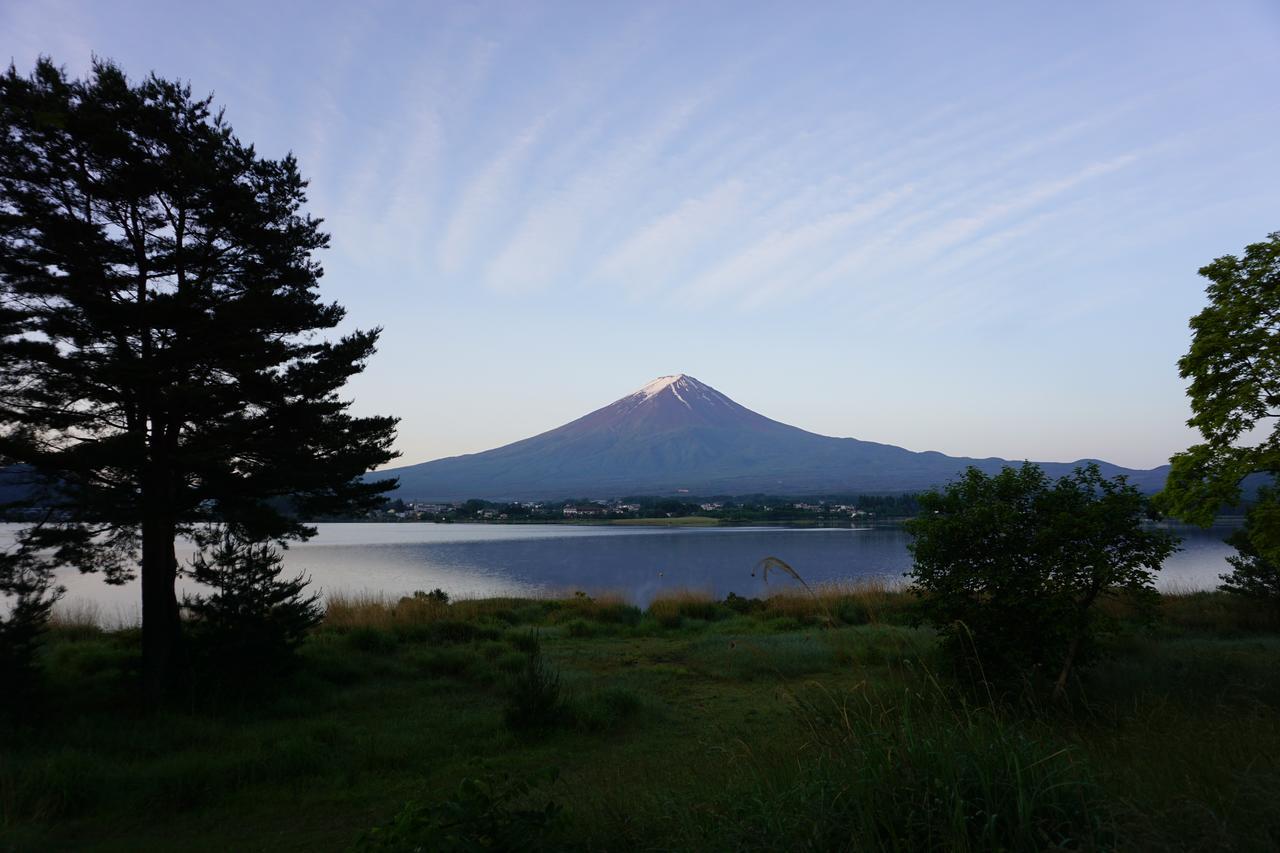 晴家 Guest House Fujikawaguchiko Exteriör bild