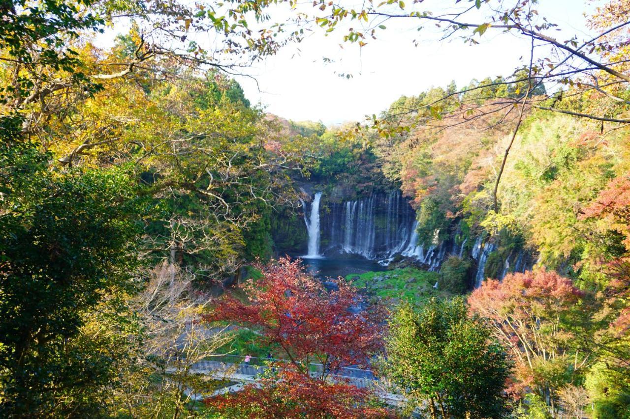 晴家 Guest House Fujikawaguchiko Exteriör bild